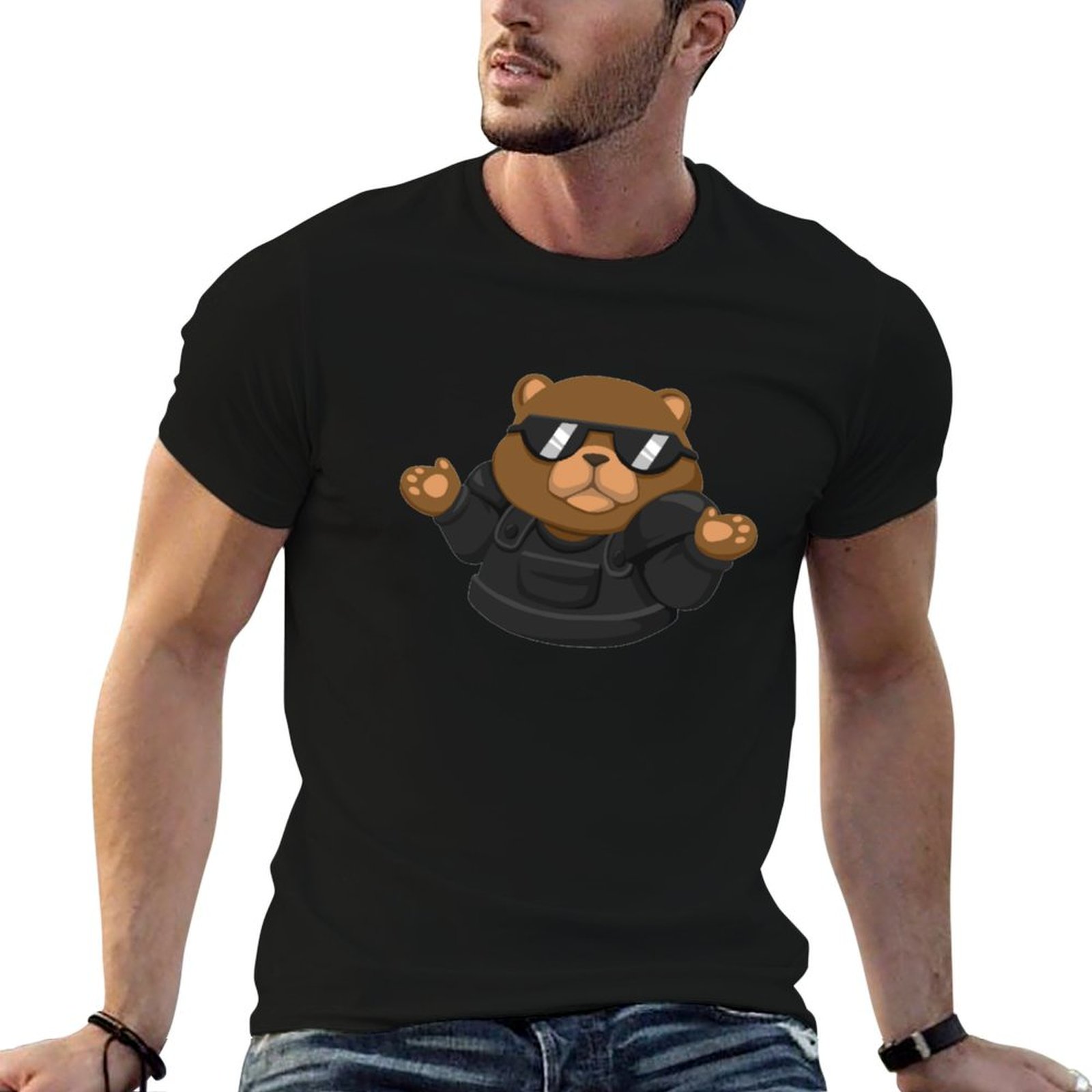 Bear Spray Protection - Bear Shrug Spray T-Shirt Basic Lightweight
