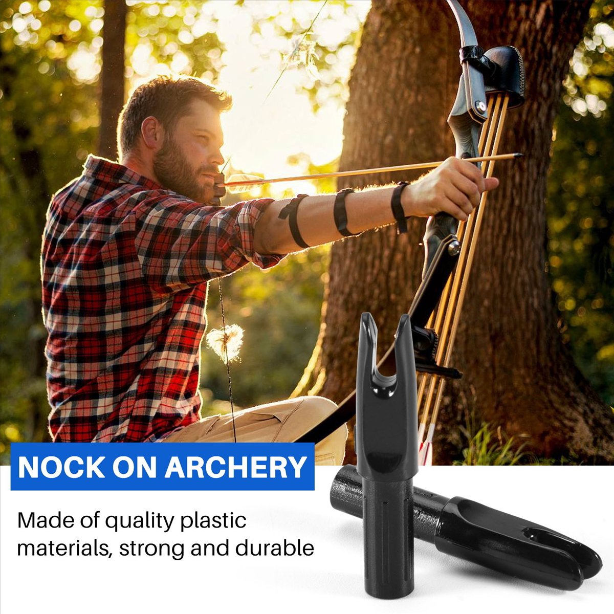 Hunting Bow Compound - L79A 60 Pack Archery Arrows Nock