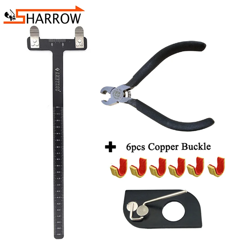 Bow Stringer Tool - Archery Copper Buckle Pliers Set Aluminum