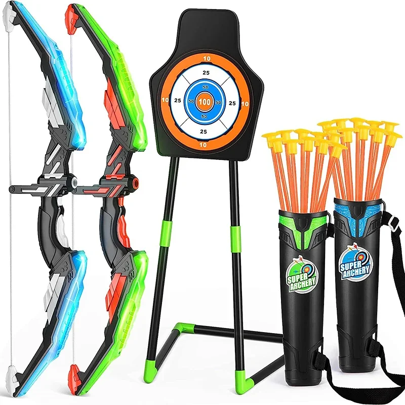 Hunting Outdoor Boys - Bow And Arrows For Children Kids
