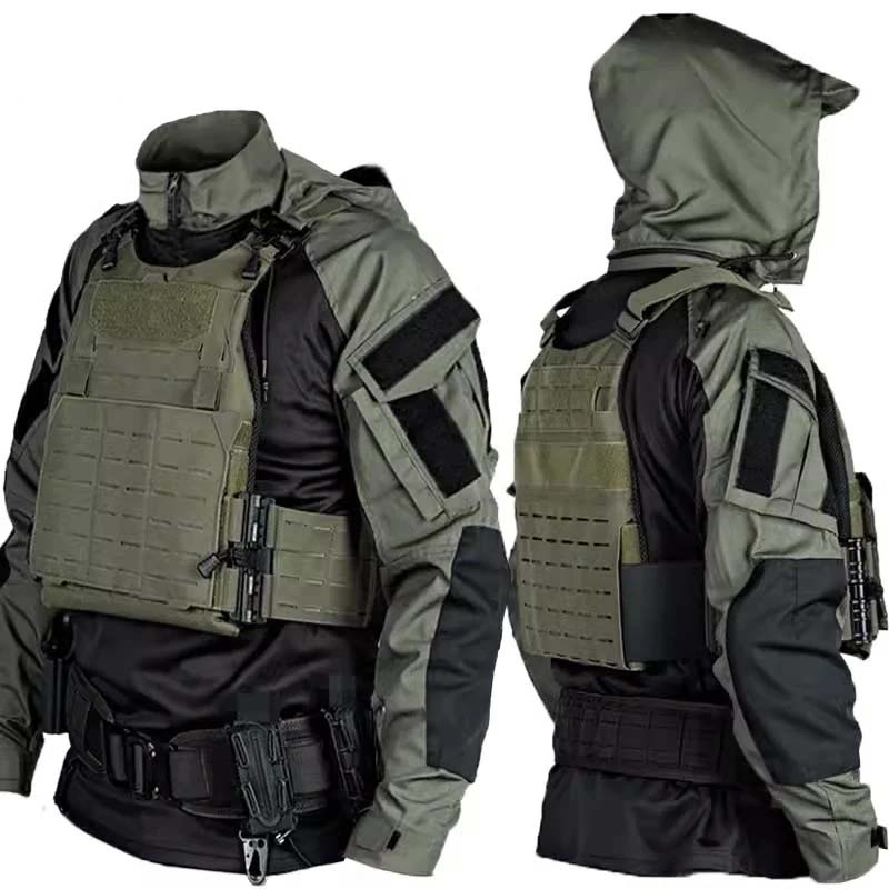 Hunting & Outdoor Supplies Carterton - Men's CP Camo Tactical Combat Shirt