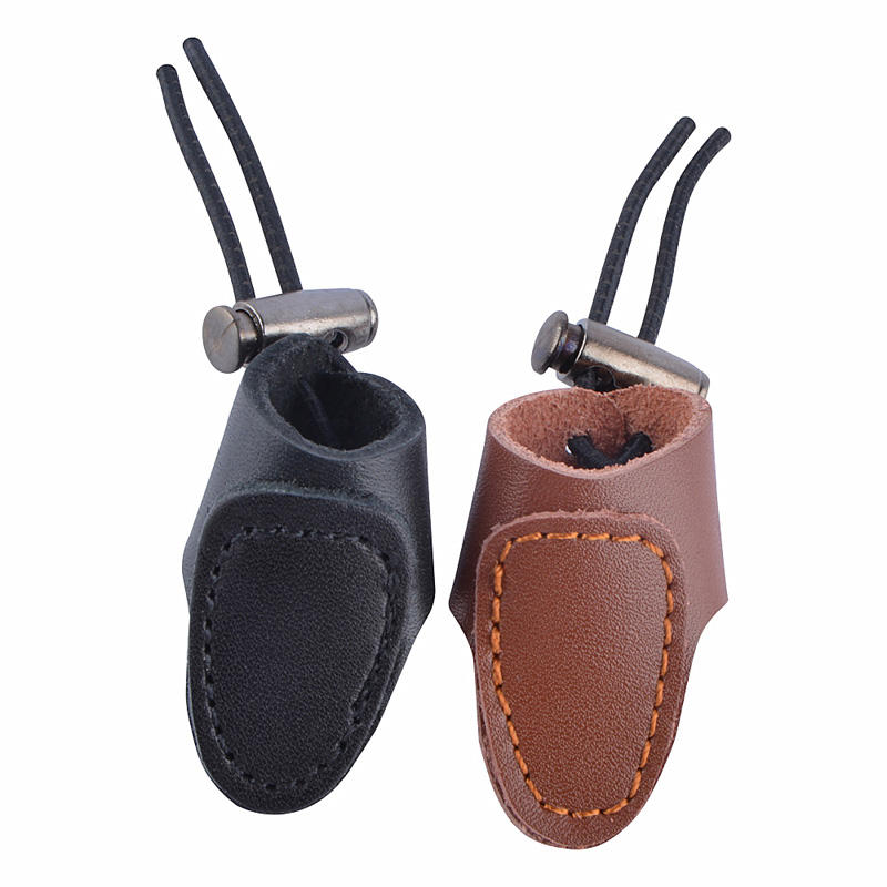 Bow Stringer Tool - Archery Traditional Bow Finger Guard Tab