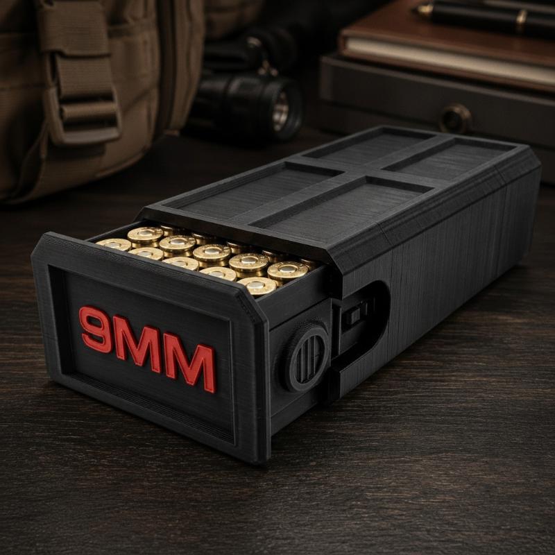 9mm  Holder Case 3D Printed 50 - Hunting Outdoor Rug recension och pris