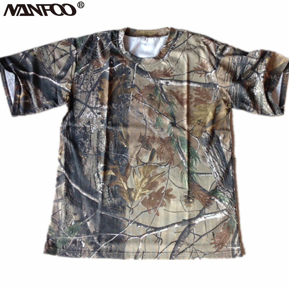 Men’s Summer Short-Sleeved T-S - Hunting Outdoor Shows recension och pris