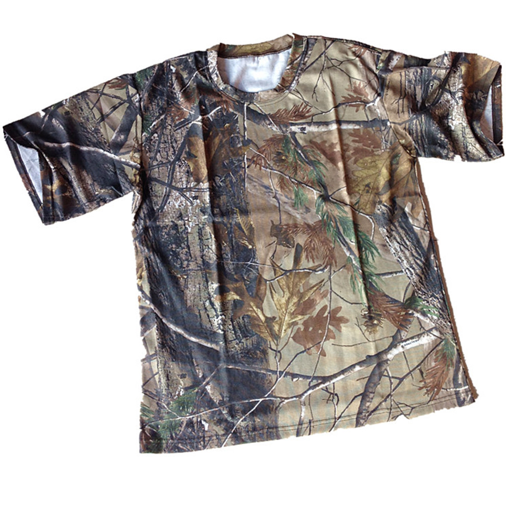 Men’s Summer Short-Sleeved T-S - Hunting Outdoor Shows recension och pris