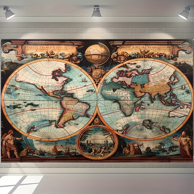 1 vintage nautical adventure b - Hunting Outdoor Background recension och pris