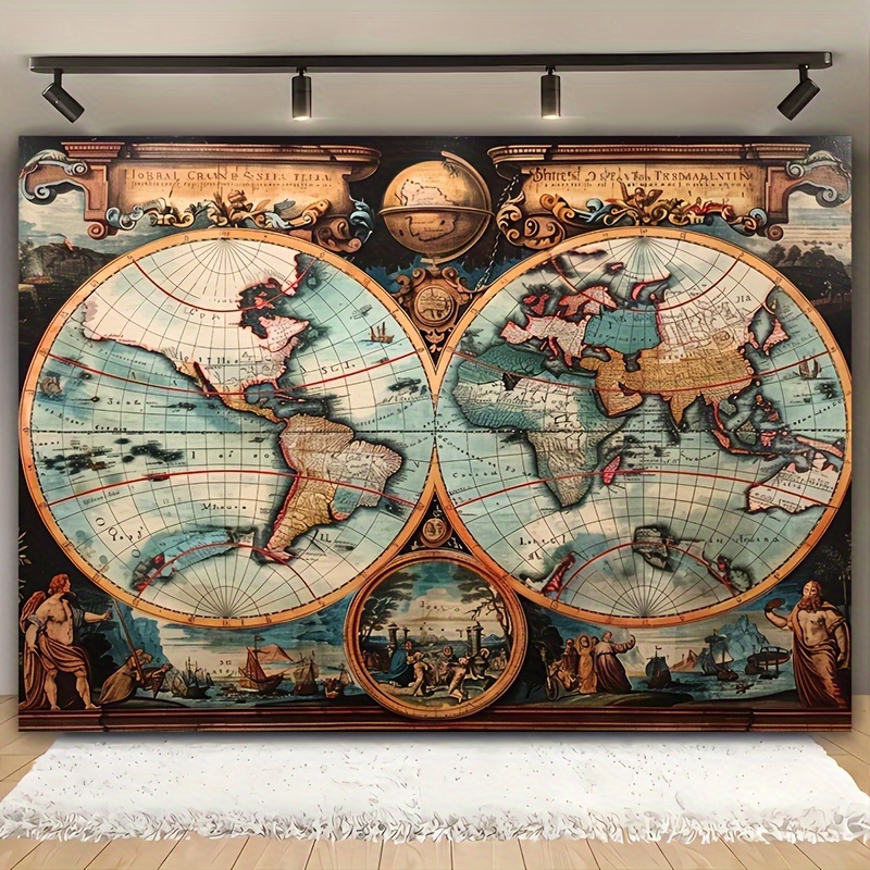 1 vintage nautical adventure b - Hunting Outdoor Background recension och pris