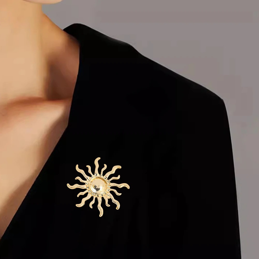 Sunburst Flower Alloy Brooch R - Hunting Outdoor Rug recension och pris