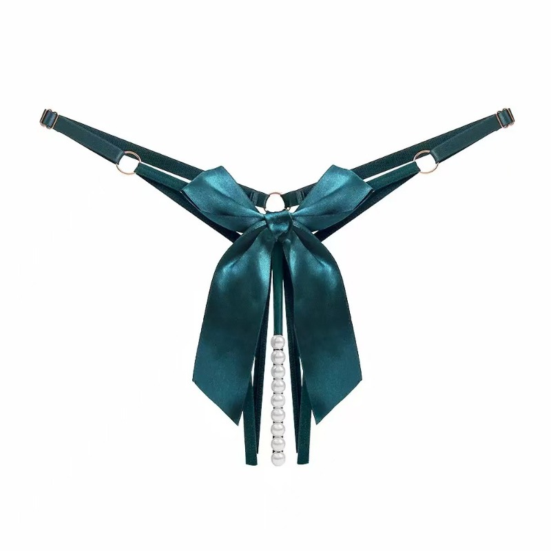 Sexy Lingerie Women Lace Beade - Bow Stringer Tool recension och pris