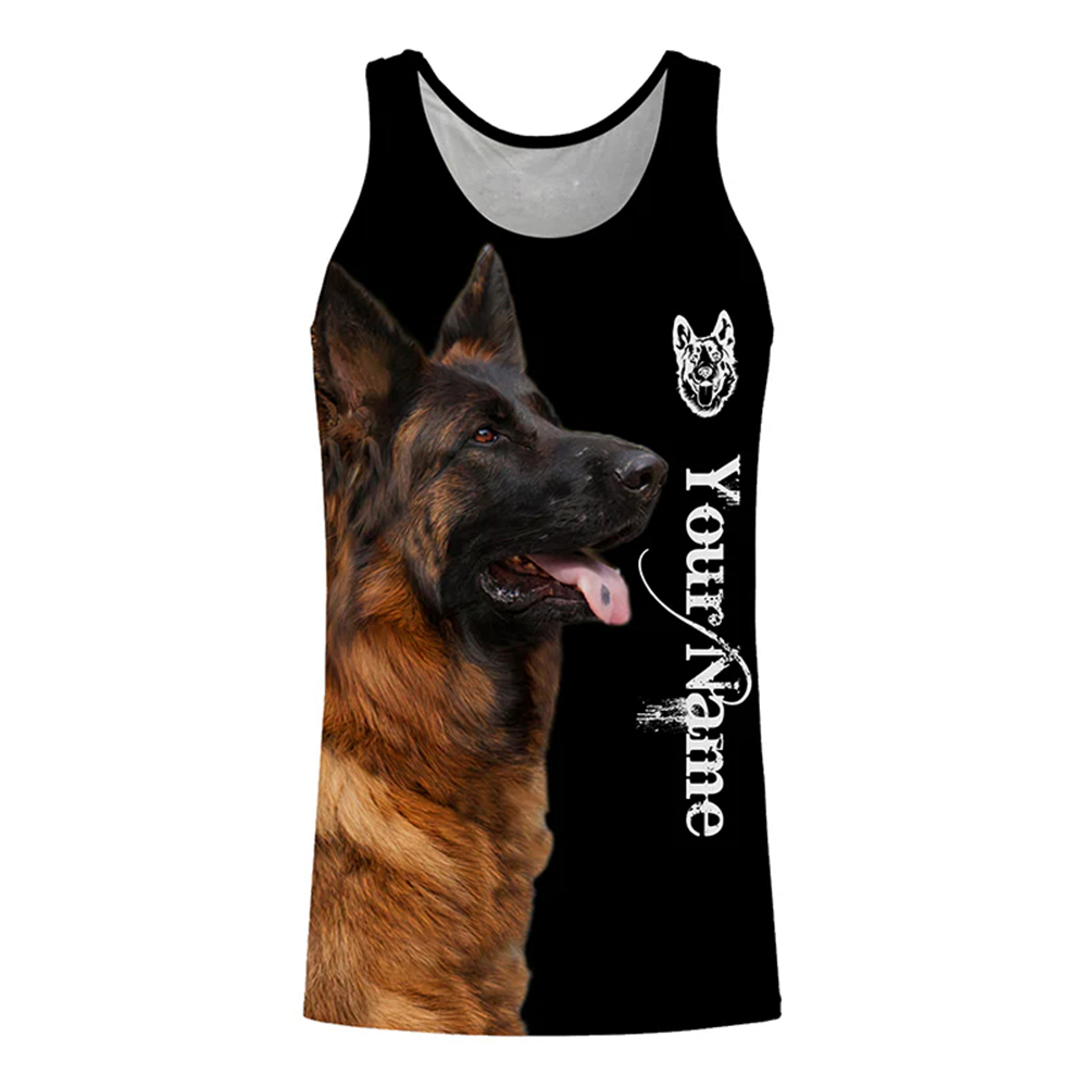 Personalized Dog Lover Tank To - Outdoor Hunting Dog Names recension och pris