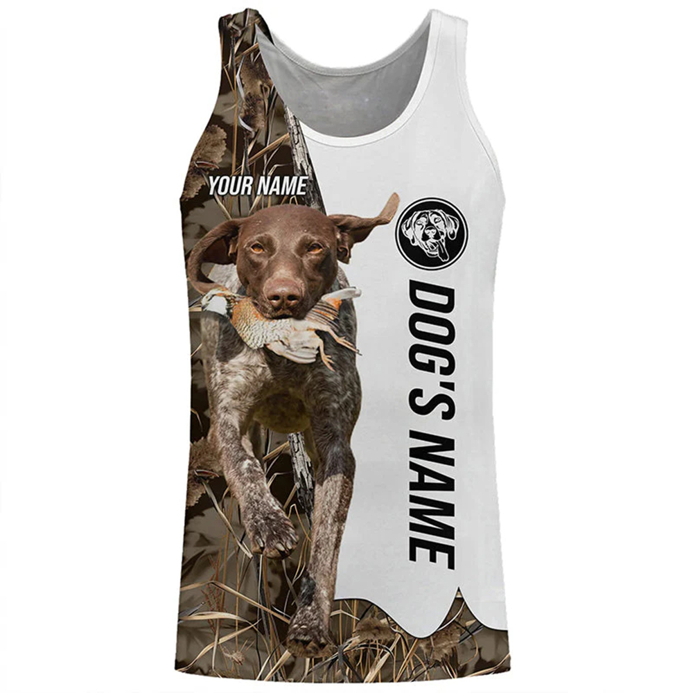 Personalized Dog Lover Tank To - Outdoor Hunting Dog Names recension och pris