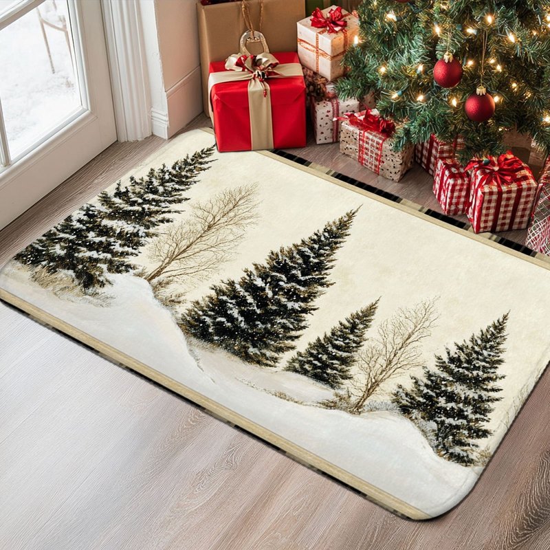 VIKAMA Christmas Carpet Winter - Hunting Outdoor Rug recension och pris