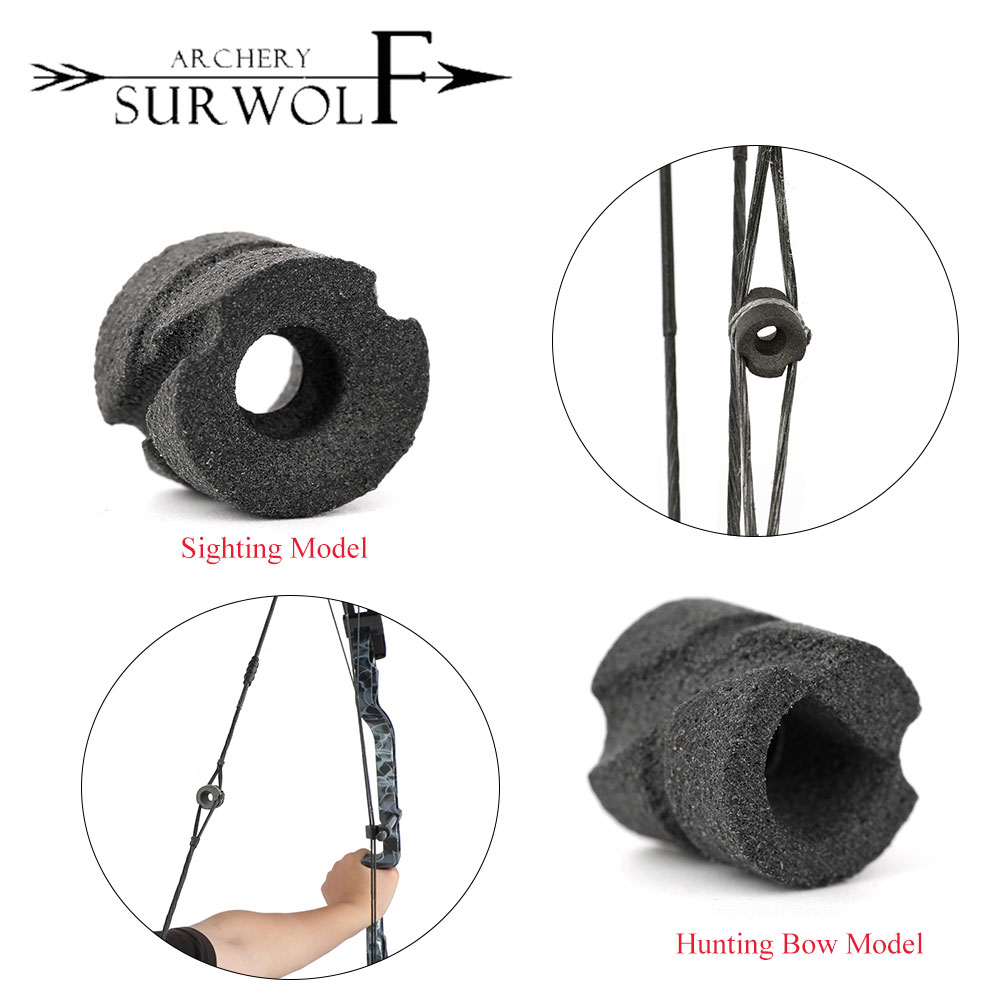 Archery Peep Sight Nylon Sight - Hunting Bow Compound recension och pris