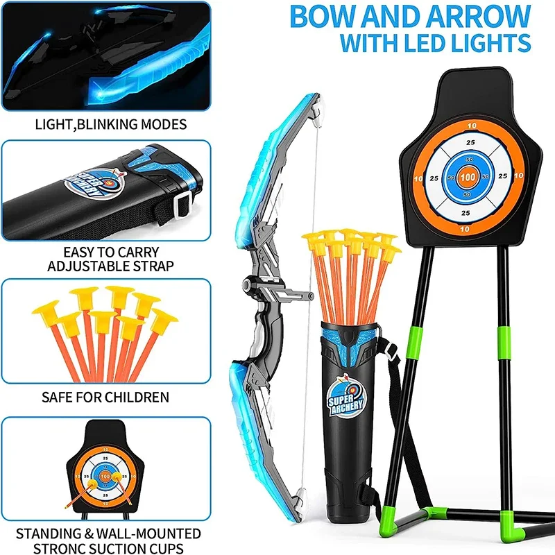 Bow And Arrows For Children Ki - Hunting Outdoor Boys recension och pris