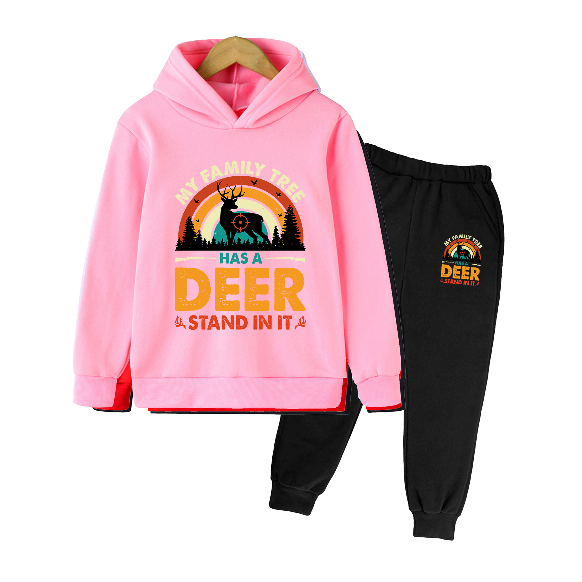 Kids Hoodie & Sweatpants Set,  - Hunting Outdoor Boys recension och pris