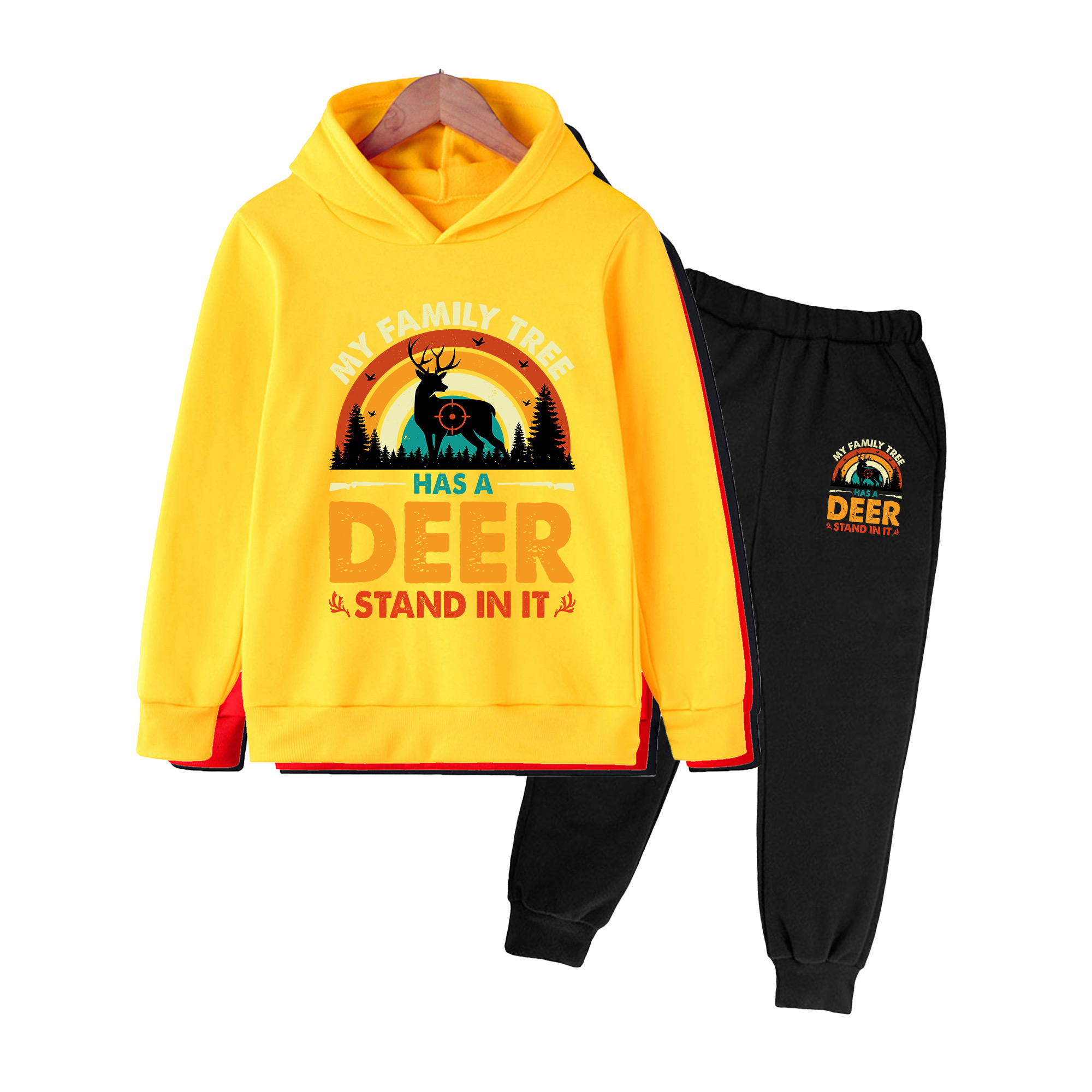 Kids Hoodie & Sweatpants Set,  - Hunting Outdoor Boys recension och pris