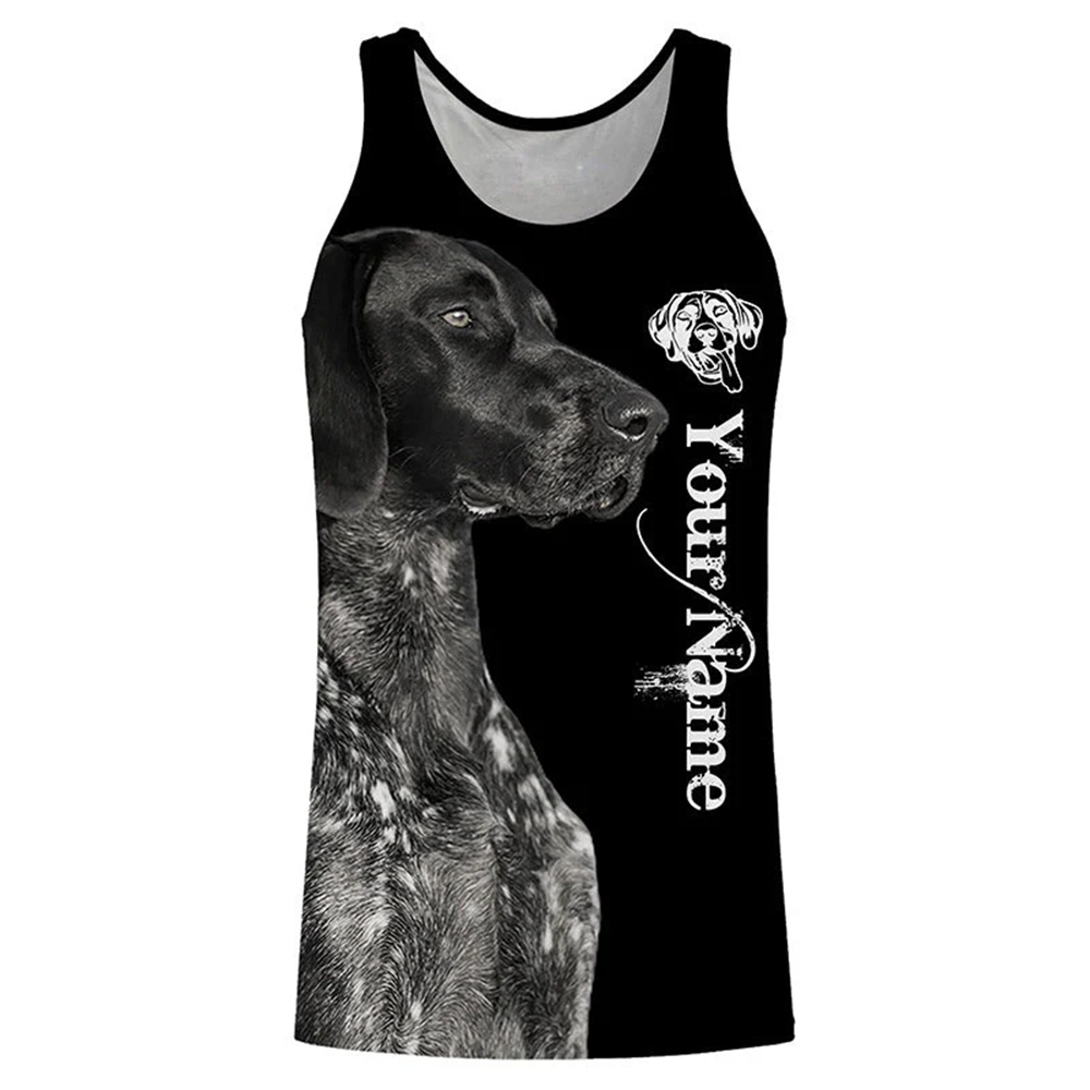 Personalized Dog Lover Tank To - Outdoor Hunting Dog Names recension och pris