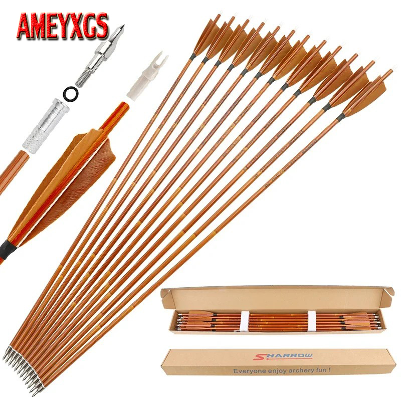 6/12pcs Mixed Carbon Arrows SP - Bow Stringer Tool recension och pris