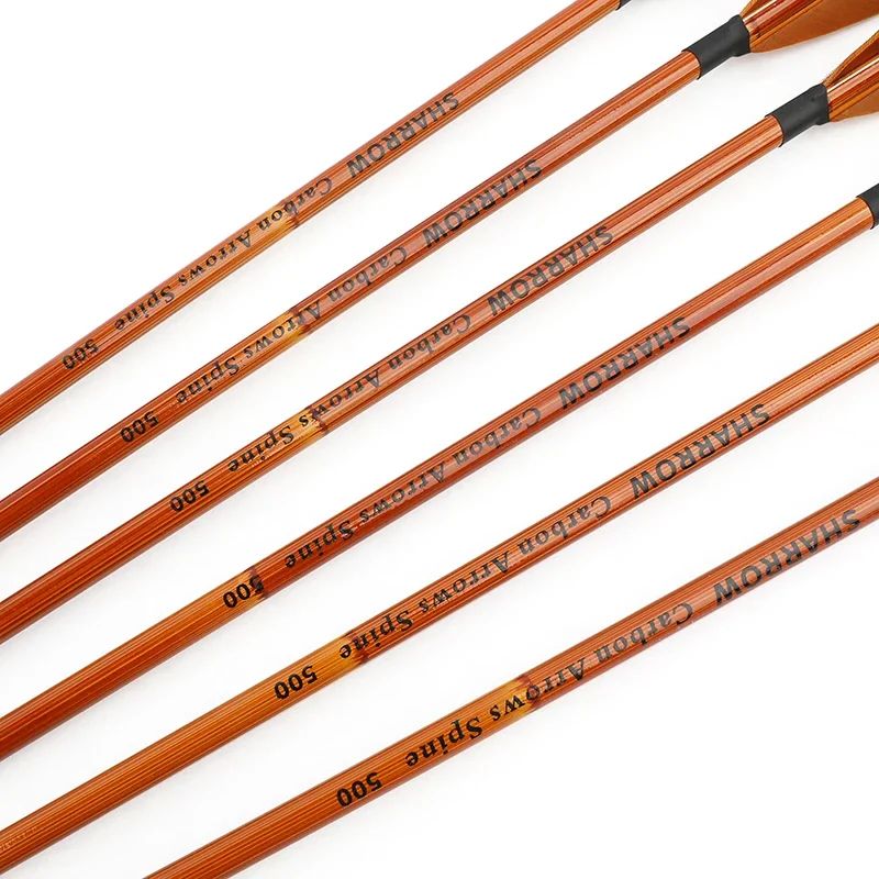 6/12pcs Mixed Carbon Arrows SP - Bow Stringer Tool recension och pris