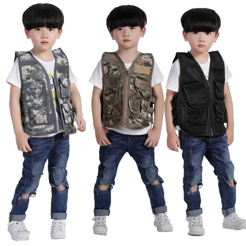 Children Outdoor CS Vest Kid M - Hunting Outdoor Boys recension och pris