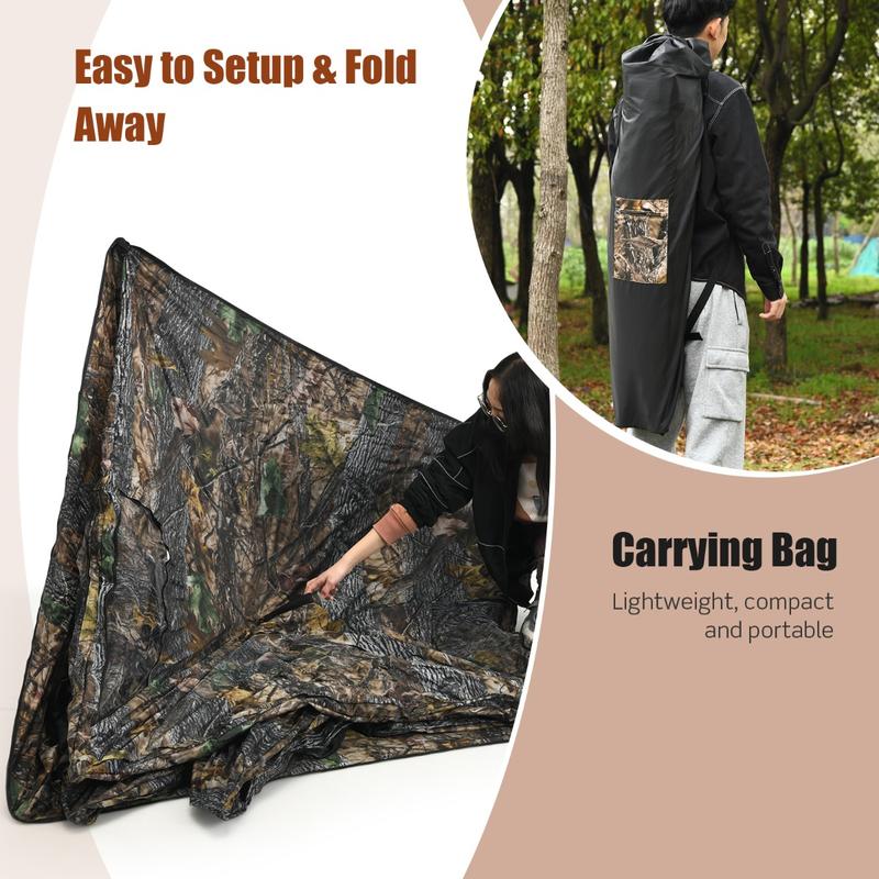 Portable Hunting Blind with Gr - Hunting & Outdoor Supplies Carterton recension och pris