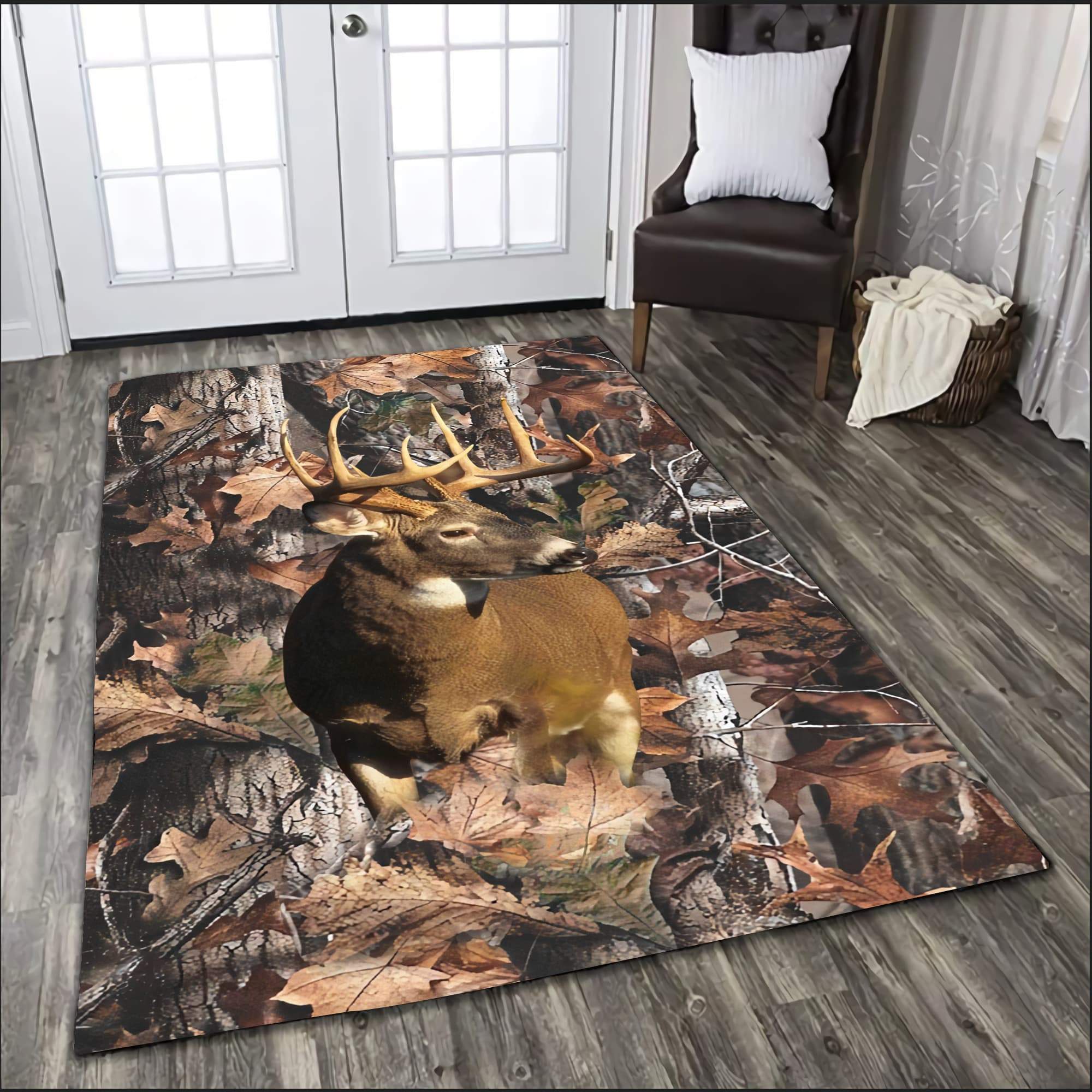 Hunting Deer Lover Newfashion  - Hunting Outdoor Rug recension och pris