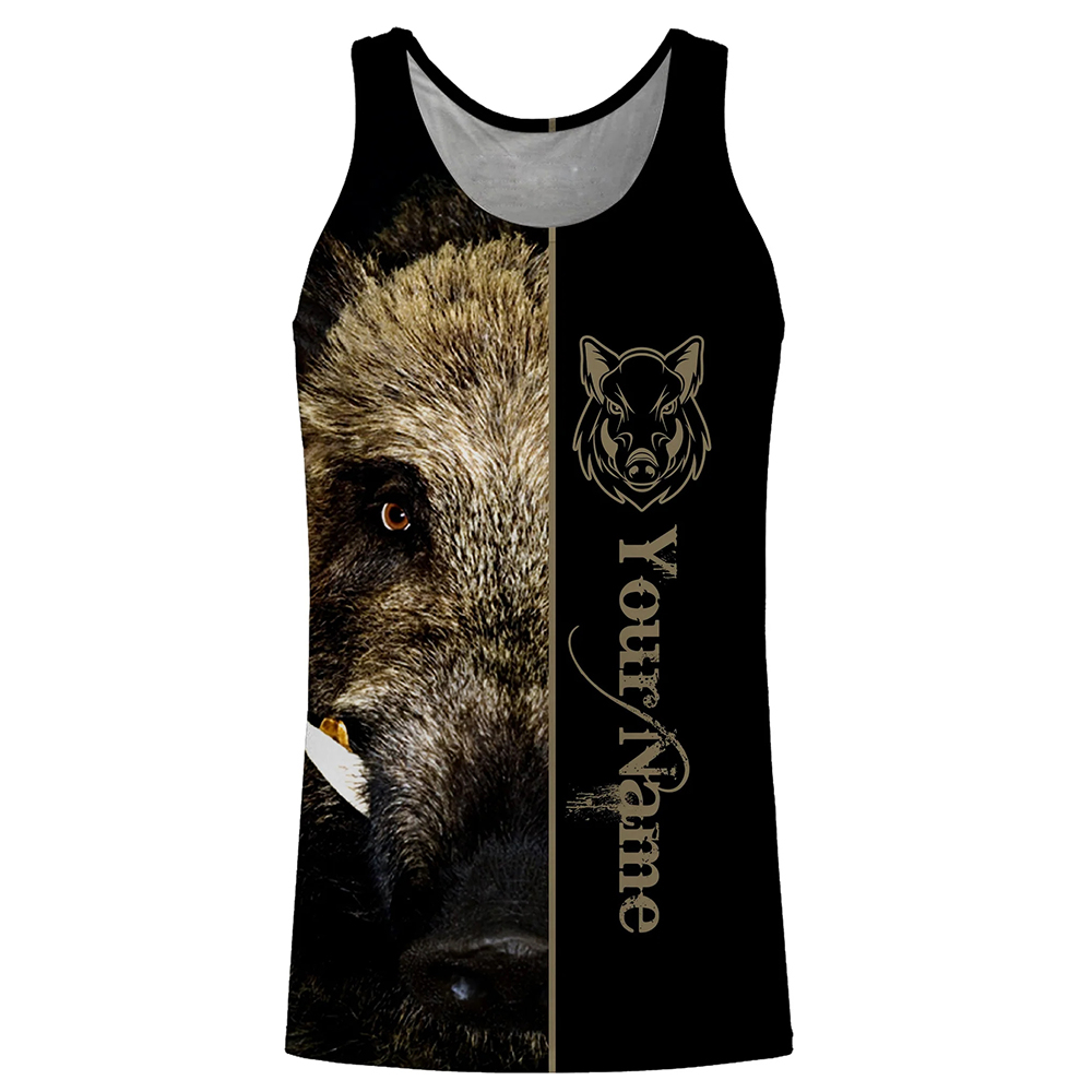 Custom Name Boar Hunter Tank T - Outdoor Hunting Dog Names recension och pris