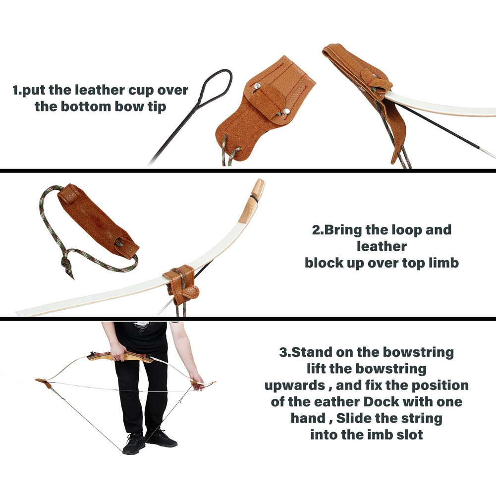 155 Cm In Length Recurve Bow S - Bow Stringer Tool recension och pris