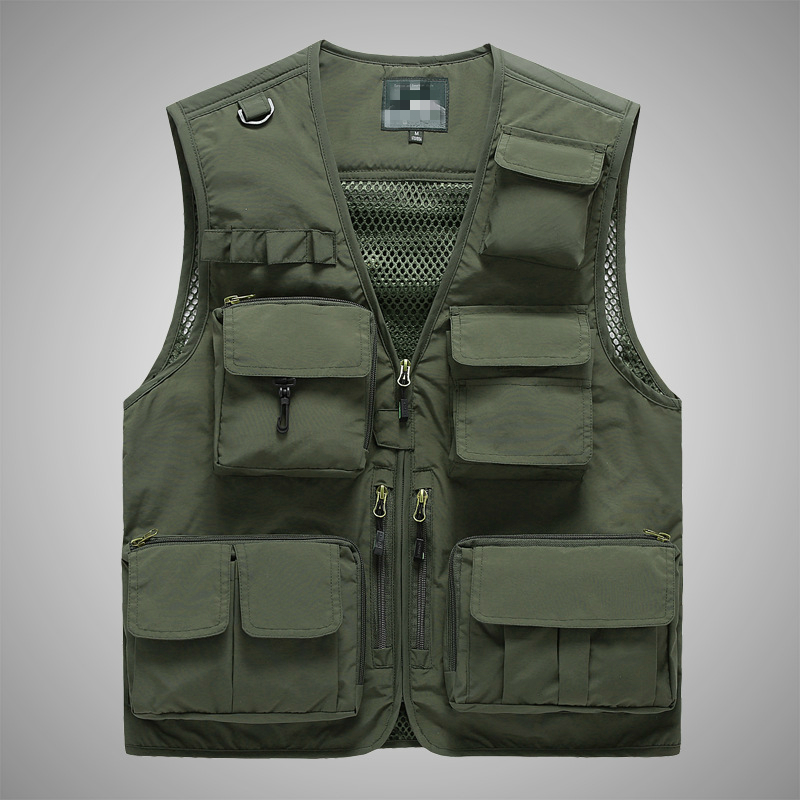 Summer Men Tactical Utility Ve - Hunting Outdoor Boys recension och pris
