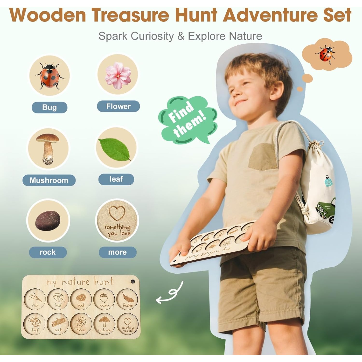 Bug Catcher Kit for Kids with  - Hunting Outdoor Boys recension och pris