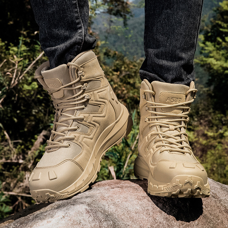 High Ankle Outdoor Boots、Water - Hunting Outdoor Rug recension och pris